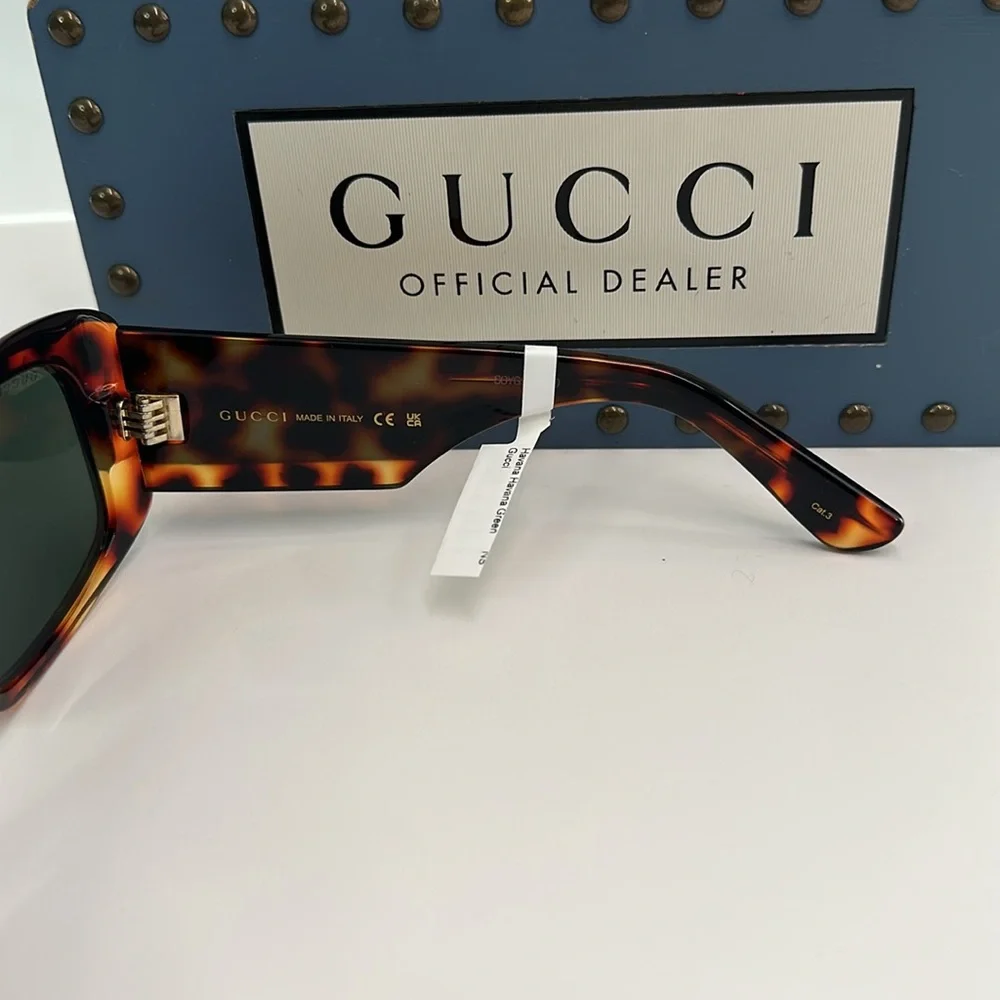 New Authentic GUCCI | GG1080S 003 | HAVANA |SUNGLASSES